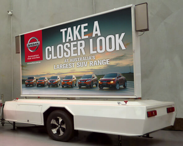led out trailer